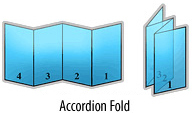 Accordion Fold Printing Fold Option - Design Creative Media - Vancouver Printer