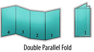 Double Parallel Fold Printing Fold Option - Design Creative Media - Vancouver Printer