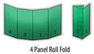 Roll Fold Printing Fold Option - Design Creative Media - Vancouver Printer